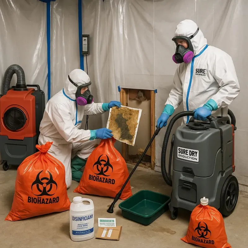 Contaminated Water Handling Protocols process in Edina, MO